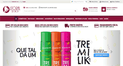 Desktop Screenshot of litoralmodaintima.com.br